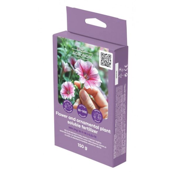 Gödsel för blommor och prydnadsväxter